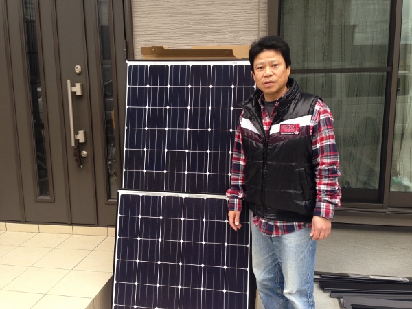 木津川市　Y様邸にて太陽光取り付け工事を行いました。