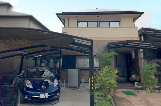 V2H工事完了しました！EV事業部「EV Garege SR」