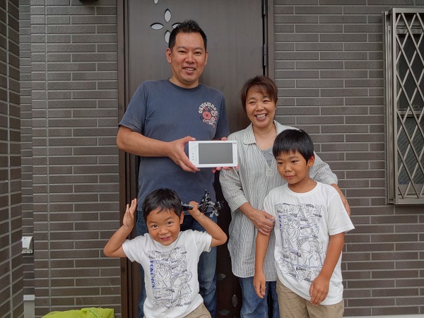 尼崎市　S様邸にて太陽光取り付け工事を行いました。