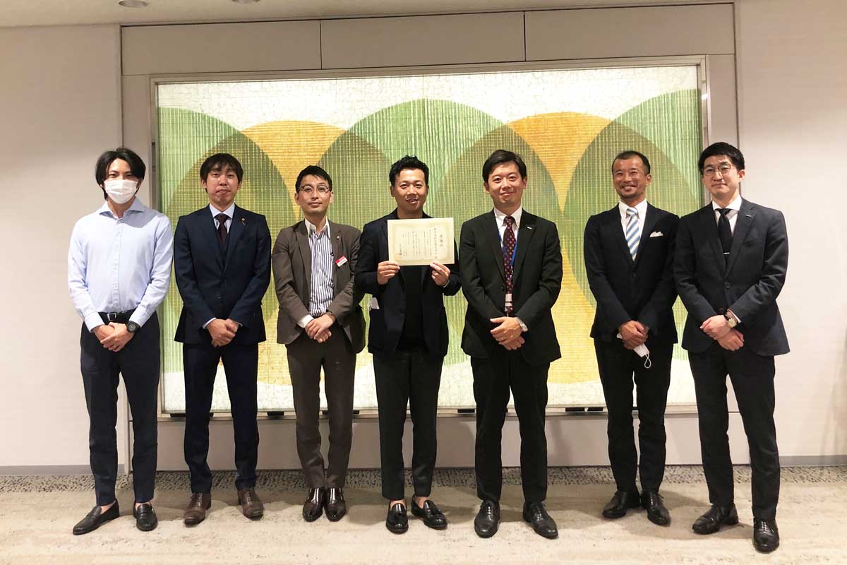 オムロン様より感謝状を頂きました！
